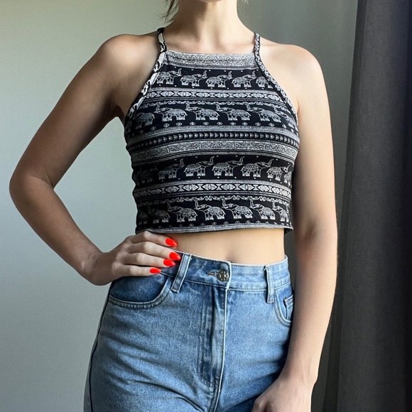 🔥H&M Boho Crop - Picture 2 of 12